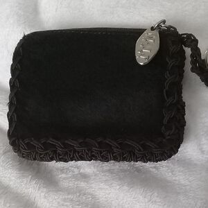 Maliparmi Brown Woven Coin Purse